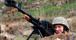 Военнослужащий Армии обороны Карабаха. Фото пресс-службы Минобороны Нагорного Карабаха, http://www.nkrmil.am/news/view/2617