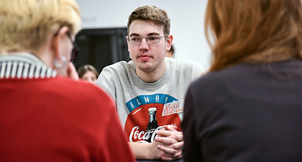 Новостник Иван Журавков. Фото: Кирилл Шейн.