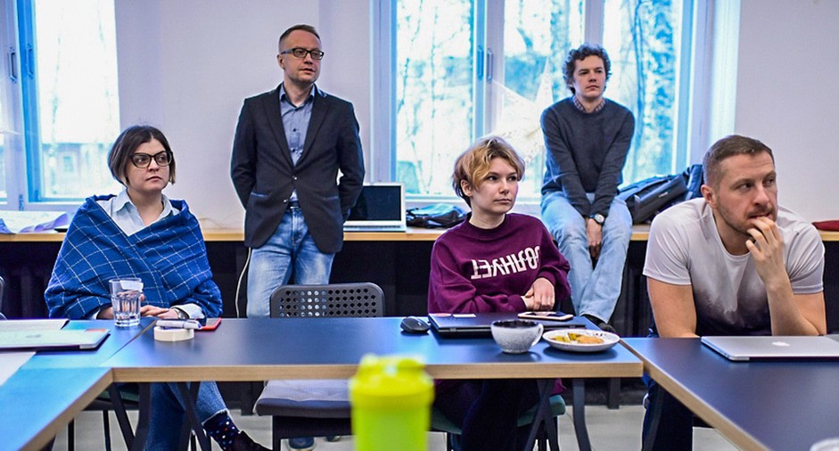 Совещание редакции. Фото: Кирилл Шейн.