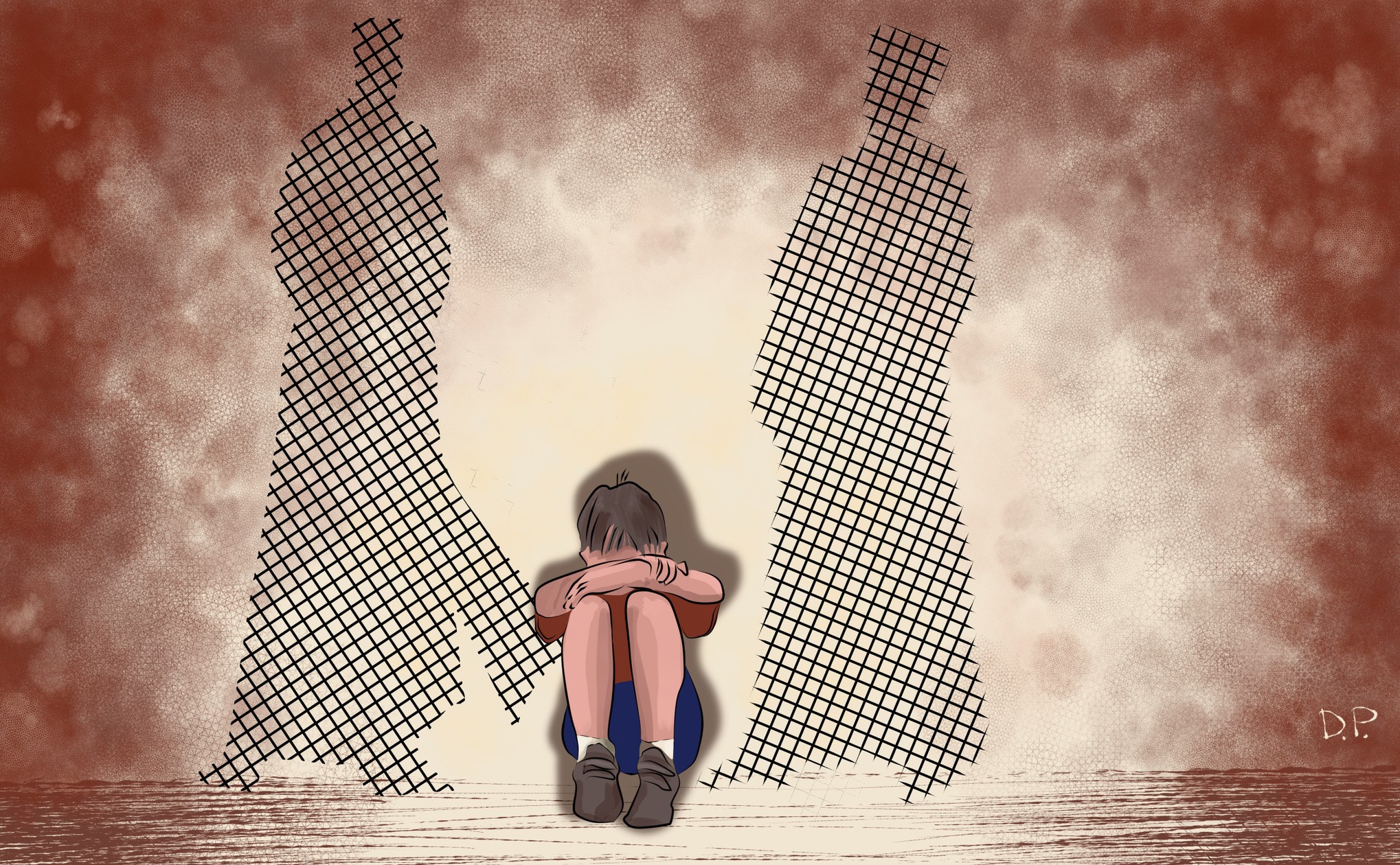 Сирота. Иллюстрация Дианы Петриашвили Сирота. Иллюстрация Дианы Петриашвили