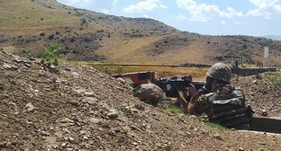 Солдат армии Армении. Фото: официальный сайт Минобороны Армении https://mil.am/hy/news/9635