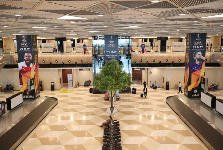 Аэропорт Баку. Фото: REUTERS/Aziz Karimov Аэропорт Баку. Фото: REUTERS/Aziz Karimov