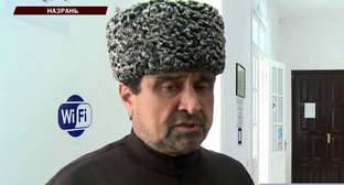 Ахмед Сагов. Кадр видео: ingushetiya tv https://www.youtube.com/watch?app=desktop&v=1O9X6rEcZKM
