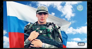 Магомеднур Курамагомедов. Скриншот https://t.me/vesti_shamilskiy/303