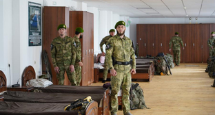 Казарма батальона "Север-Ахмат". Фото https://www.grozny-inform.ru/news/politic/140733/