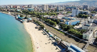 Набережная Махачкалы, фото: пресс-служба мэрии Махачкалы 