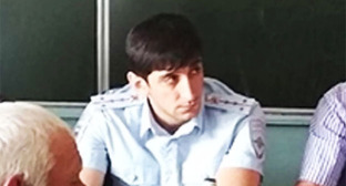 Артем Магомедов. 
Фото https://chernovik.net/content/lenta-novostey/nachalnik-policii-rutulskogo-rayona-artyom-magomedov-zaderzhan