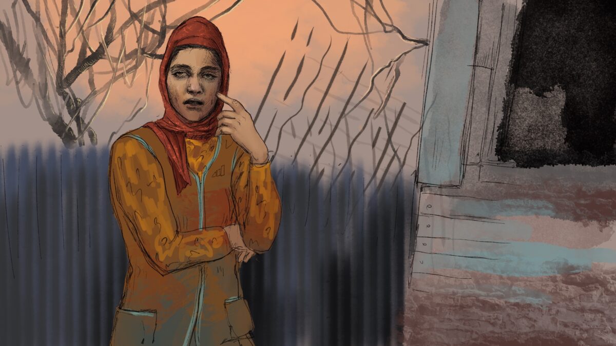 Цыганка или курдка? Иллюстрация "Мейдан ТВ" Цыганка или курдка? Иллюстрация "Мейдан ТВ"