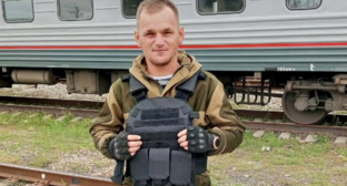 Николай Котелов. Фото из Telegram-канала Бориса Будаева от 07.07.23, https://t.me/glavaenotaevsk/1465