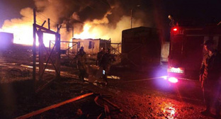 На месте взрыва возле Степанакерта. Фото: https://www.7or.am/ru/news/view/260655/
