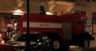 Пожарная машина МЧС Азербайджана. Фото: Gulustan. https://ru.wikipedia.org/