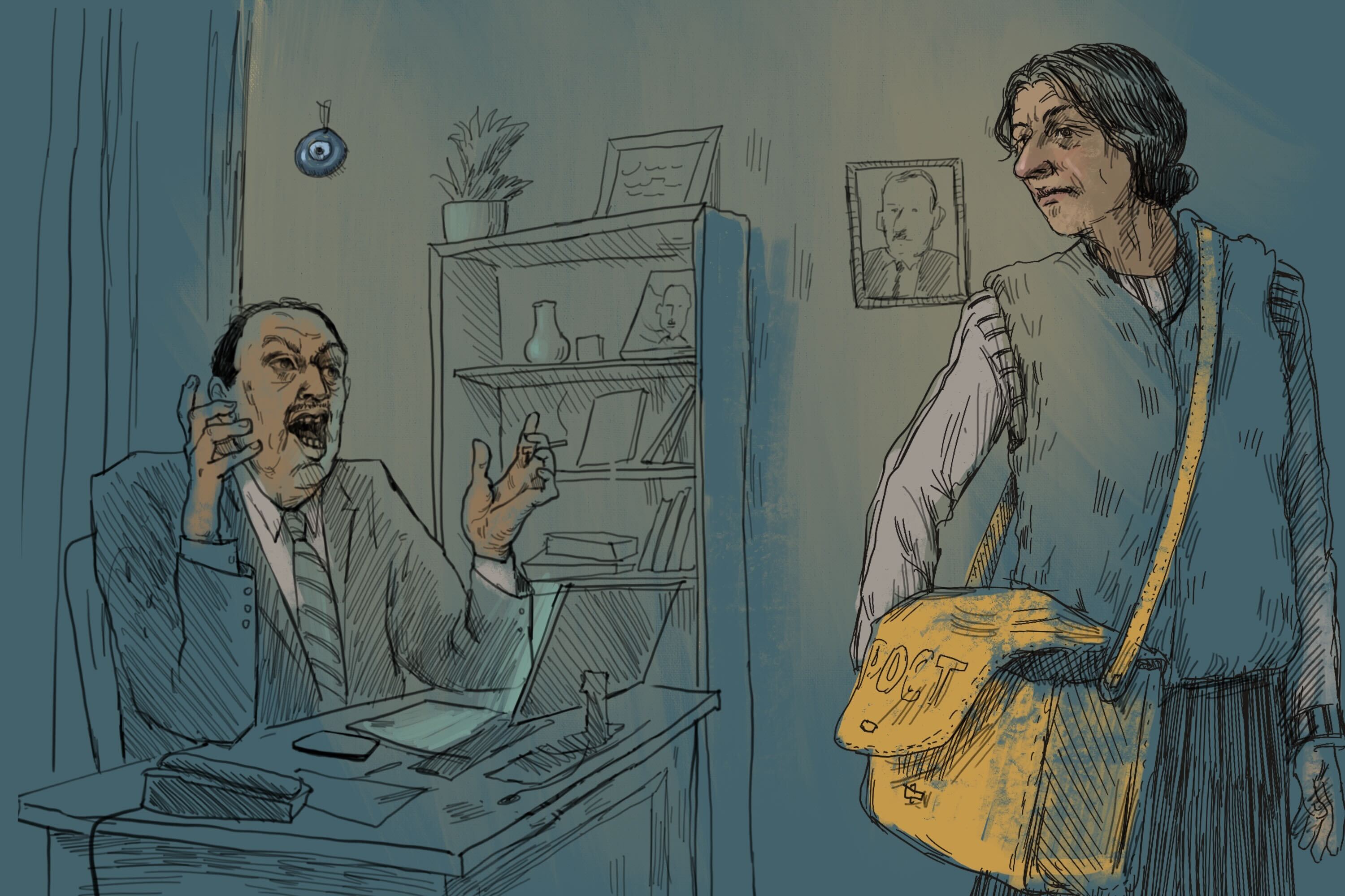 Мехрибан Гусейнли. Иллюстрация Meydan TV. Мехрибан Гусейнли. Иллюстрация Meydan TV.