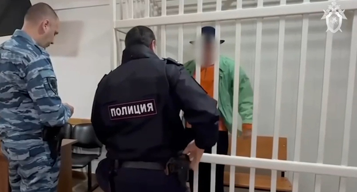 Житель Сочи арестован по делу о фейках об армии. Cкриншот видео https://t.me/kubansledcom/3609
