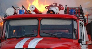 Пожар , фото: пресс-служба МЧС РФ. 