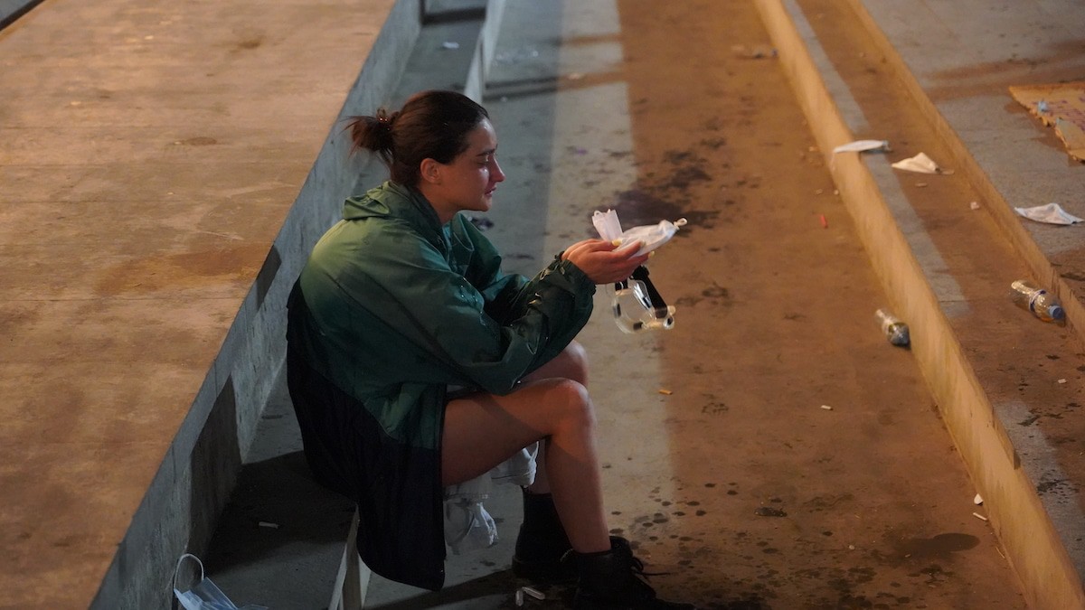 Разгон митинга 3. Фото: Давид Пипиа/JAMnews Разгон митинга 3. Фото: Давид Пипиа/JAMnews