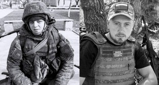 Руслан Моисеев (слева) и Евгений Дурягин. Коллаж "Кавказского узла". Скриншот фото из Telegram-канала Дениса Климова https://t.me/KlimovApanasenkovie/4523 и https://t.me/KlimovApanasenkovie/4519.