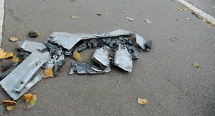 Обломки БПЛА. Иллюстрация создана "Кавказским узлом" с помощью ИИ в программе Photoshop