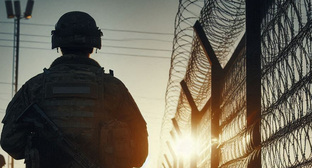 Военный на СВО. Иллюстрация создана «Кавказским узлом» с помощью ИИ в программе Copilot