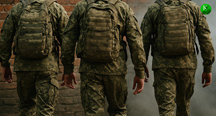 Военные на СВО. Иллюстрация создана "Кавказским узлом" с помощью ИИ в программе Copilot