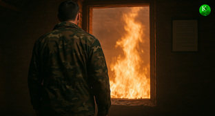 Военный на СВО. Иллюстрация создана «Кавказским узлом» с помощью ИИ в программе Copilot