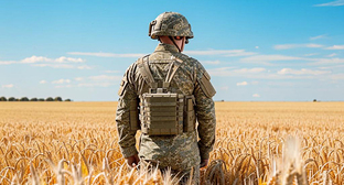 Военнослужащий. Иллюстрация "Кавказского узла", созданная при помощи программы Copilot Военнослужащий. Иллюстрация "Кавказского узла", созданная при помощи программы Copilot