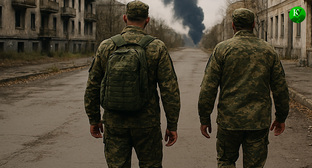 Военные на СВО. Иллюстрация создана «Кавказским узлом» с помощью ИИ в программе Copilot Военные на СВО. Иллюстрация создана «Кавказским узлом» с помощью ИИ в программе Copilot