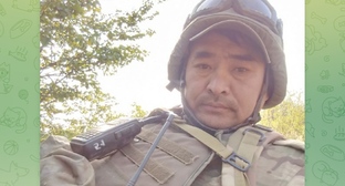 Азамат Джумагалиев. Скриншот публикации администрации Володарского района https://t.me/regionvol/