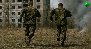 Военные на СВО. Иллюстрация создана "Кавказским узлом" с помощью ИИ в программе Copilot