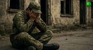 Военный на СВО. Иллюстрация создана "Кавказским узлом" с помощью ИИ в программе Copilot Военный на СВО. Иллюстрация создана "Кавказским узлом" с помощью ИИ в программе Copilot