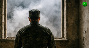 Военный на СВО. Иллюстрация создана "Кавказским узлом" с помощью ИИ в программе Copilot Военный на СВО. Иллюстрация создана "Кавказским узлом" с помощью ИИ в программе Copilot