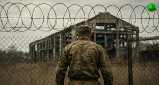 Военный на СВО. Иллюстрация создана «Кавказским узлом» с помощью ИИ в программе Copilot Военный на СВО. Иллюстрация создана «Кавказским узлом» с помощью ИИ в программе Copilot