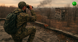 Военный на СВО. Иллюстрация создана «Кавказским узлом» с помощью ИИ в программе Copilot Военный на СВО. Иллюстрация создана «Кавказским узлом» с помощью ИИ в программе Copilot
