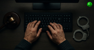 Мужчина печатает комментарий. Иллюстрация создана «Кавказским узлом» с помощью ИИ в программе Copilot Мужчина печатает комментарий. Иллюстрация создана «Кавказским узлом» с помощью ИИ в программе Copilot