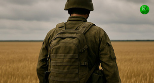 Военнослужащий. Иллюстрация "Кавказского узла" созданная при помощи ИИ в программе Copilot Военнослужащий. Иллюстрация "Кавказского узла" созданная при помощи ИИ в программе Copilot