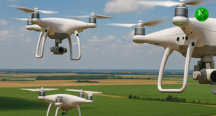 Беспилотники. Иллюстрация "Кавказского узла" созданная при помощи ИИ в программе Copilot Беспилотники. Иллюстрация "Кавказского узла" созданная при помощи ИИ в программе Copilot