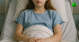 Девочка в больнице. Иллюстрация "Кавказского узла" созданная ИИ при помощи программы Copilot Девочка в больнице. Иллюстрация "Кавказского узла" созданная ИИ при помощи программы Copilot