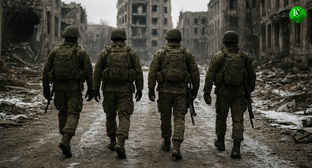 Военные на СВО. Иллюстрация создана «Кавказским узлом» с помощью ИИ в программе Copilot Военные на СВО. Иллюстрация создана «Кавказским узлом» с помощью ИИ в программе Copilot