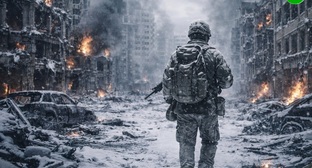 Военный. Иллюстрация создана "Кавказским узлом" при помощи ИИ в программе Copilot