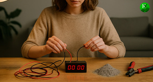 Девушка с электронными компонентами. Иллюстрация создана «Кавказским узлом» с помощью ИИ в программе Copilot