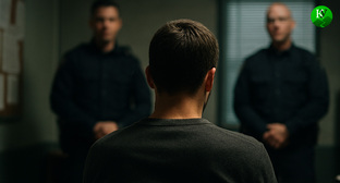 В кабинете силового ведомства. Иллюстрация создана «Кавказским узлом» с помощью ИИ в программе Copilot