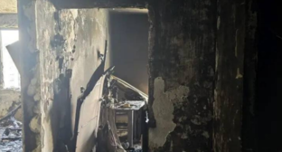 Одна из поврежденных квартир. Скриншот фото из Telegram-канала Евгения Наумова от 18.03.26, https://t.me/emnaumov/7148