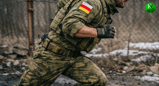 Военный на СВО. Иллюстрация создана «Кавказским узлом» с помощью ИИ в программе Copilot