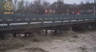 Паводок в Чечне. Фото: телеграм-канал Kadyrov_95