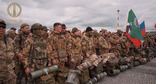 Группа бойцов отправлена из Чечни в зону СВО. Фото: https://t.me/RKadyrov_95/6468
