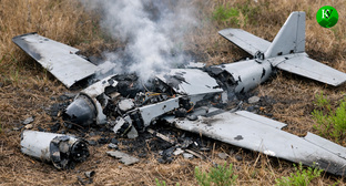 Обломки БПЛА. Иллюстрация создана «Кавказским узлом» с помощью ИИ в программе Copilot