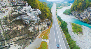 Транскавказская автомагистраль. Фото: Rosavtodor.ru