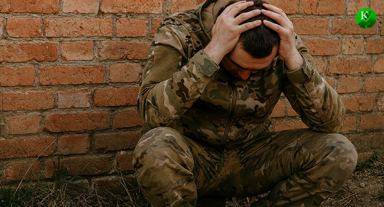 Военный на СВО. Иллюстрация создана «Кавказским узлом» с помощью ИИ в программе Copilot