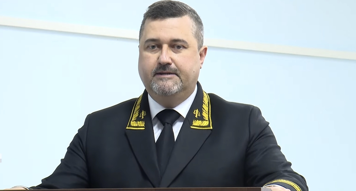 Федор Щукин. Кадр видеюосюжета РГВК Дагестан.