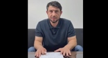 Кадр видеообращения Рамиса Агабекова, опубликованного Шамилем Хадулаевым https://t.me/KhadulaevShamil/