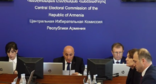 Заседание Центризбиркома. Стоп-кадр трансляции Yerevan Today от 14.06.26, https://www.youtube.com/watch?v=S4ivjau8Dzo&t=8s